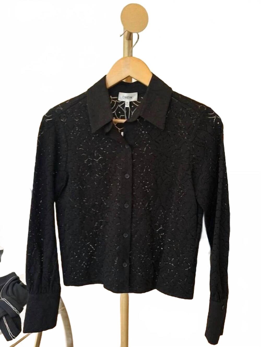 NEW DREW women's alexa z top in black